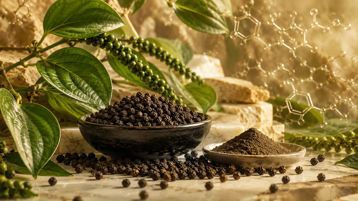 Black Pepper Extract: Piperine in Focus