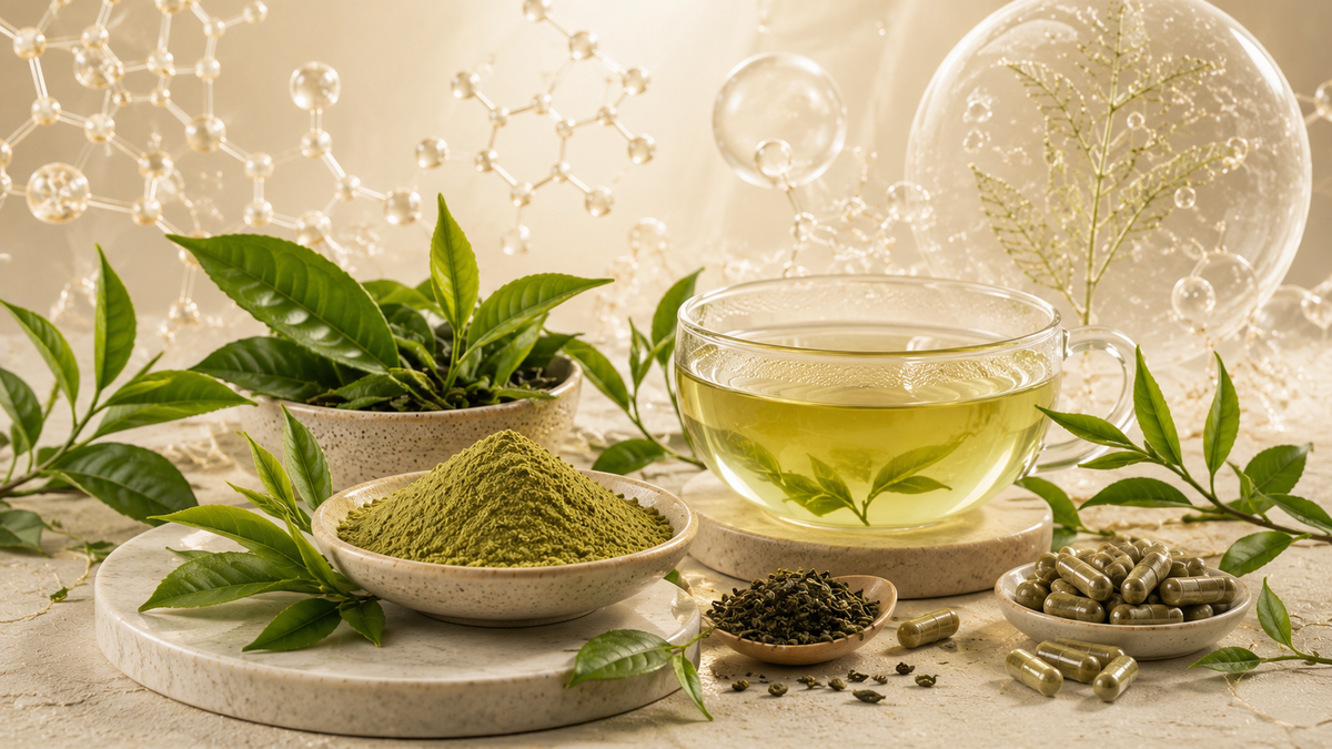 Green Tea Extract: Concentrated Catechins