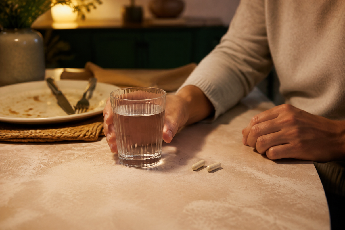 A simple routine, designed around meals